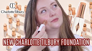 NEW Charlotte Tilbury Foundation Stick Review UNREAL SKIN SHEER GLOW TINT HYDRATING FOUNDATION STICK [upl. by Hsuk]