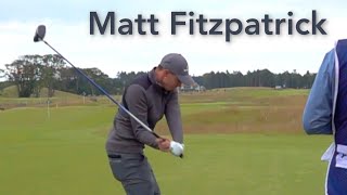 Matt Fitzpatrick Golf Swing  Driver DTL [upl. by Lam24]