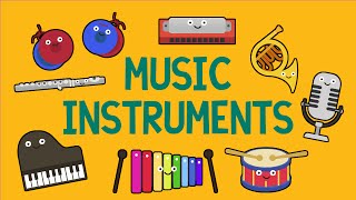 Music Instruments Song for Children 27 Instruments [upl. by Gaul195]