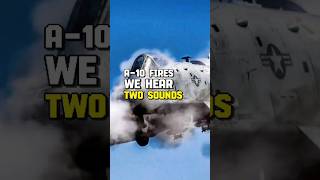 When The A10 Fires Its Gun We Hear Two Sounds a10 a10thunderbolt a10warthog [upl. by Kimberlee]