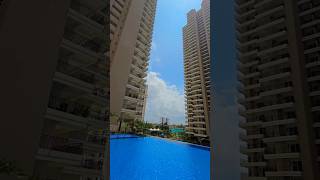 Infinity pool at SKA Divya Towers skadivyatowers infinitypools flatlife interiordesign 3bhkflat [upl. by Elicec3]