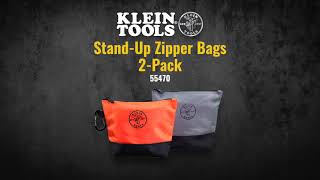 Zipper Bag StandUp Tool Pouch 2Pack 55470 [upl. by Reine]