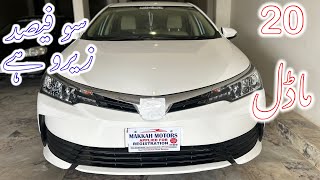 Toyota Corolla GLi 2020 Price in Pakistan Review II For Sale I [upl. by Kralc]