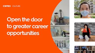 Open the door to greater career opportunities  Criteo [upl. by Amaso]