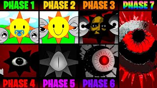 New Phase 1 VS Phase 2 VS Phase 3 VS Phase 4 VS Phase 5 VS Phase 6 VS Phase 7 in Incredibox Sprunki [upl. by Moyna]