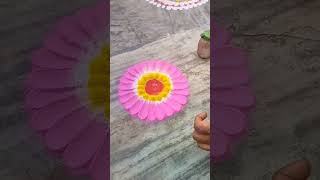 Uda kabootar 🔥 trendingshorts youtubeshorts easyrangoli design diwalispecial rangoli design [upl. by Taimi]