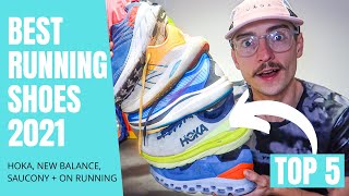 MY TOP 5 RUNNING SHOES OF 2021 [upl. by Ardried]