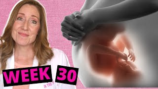 Pregnancy Week 30  What to Expect in Your Third Trimester [upl. by Linet722]