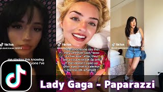 Lady Gaga  Paparazzi  TikTok Compilation [upl. by Dnomse]