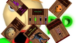 Code For Perfect Color Matching How To Get All Badge Morphs In Baldis Super RP Revival [upl. by Ivz]