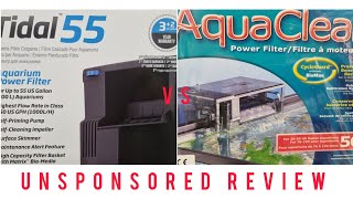 Unsponsored Long Term Review of the Seachem Tidal vs Aquaclear HOB Filters  My Honest Opinion [upl. by Latoyia]