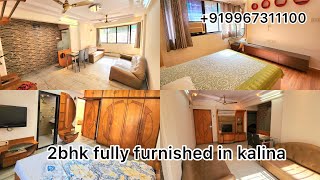 2bhk flat for rent in kalina fully furnished with 2 washroom [upl. by Ecnaiva896]