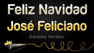 José Feliciano  Feliz Navidad Karaoke Version [upl. by Ashmead]