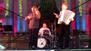 Ceilidh Band Christmas Lights Switch On Perth Scotland [upl. by Julio]