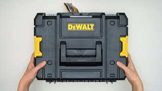 DEWALT TSTAK II Flat Top Tool Box Unboxing [upl. by Janel]