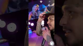 Christian Nodal le Canta a Una Fan y Angela se Pone Muy Celosa 😡 [upl. by Kirbee]