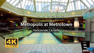 4K SECOND LARGEST MALL IN CANADA  Metropolis at Metrotown Burnaby Canada [upl. by Japheth]