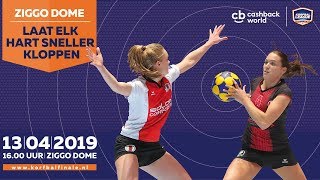 Finale Ajeugd amp Cashback World Korfbal Leaguefinale 20182019 Dutch [upl. by Sonahpets]