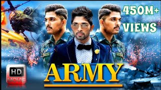 ARMY FULL HINDI RELEASE MOVIE 2024  ALLU ARJUN NEW HINDI MOVIE ARMY 2024 alluarjun [upl. by Sivra841]