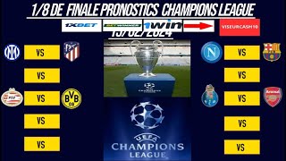 pronostic foot CHAMPIONS LEAGUE  les 8 meilleurs pronostics CHAMPIONS LEAGUE [upl. by Three208]