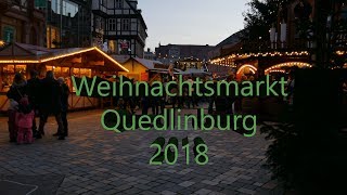 Weihnachtsmarkt Quedlinburg 2018  PXL Studios [upl. by Velvet]