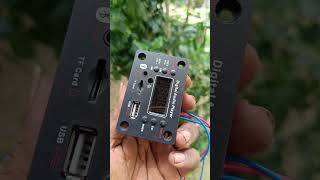 Bluetooth audio module BT Card speaker youtubeshorts bass shorts bass tech [upl. by Trimble]