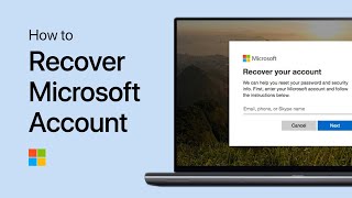 How To Recover Microsoft Account Credentials  Tutorial [upl. by Alatea309]