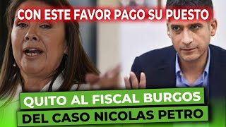 Gustavo petro ya quitó al fiscal burgos del caso de Nicolás Petro [upl. by Kyre]