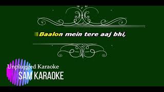 Jhonka Hawa Ka Aaj Bhi UNPLUGGED KARAOKE SAM KARAOKE [upl. by Adnohr283]