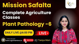 Plant Pathology Class 6  Mission Safalta  Taniya mam [upl. by Nova]