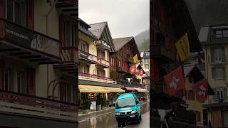 Magical Wengen Switzerland❤️ shorts travel nature [upl. by Rajiv]