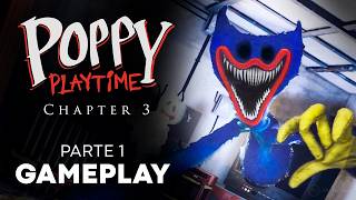 Gameplay POPPY PLAYTIME Chapter 3 🌹 Parte 1  El REGRESO de Huggy Wuggy Español [upl. by Peedsaj]