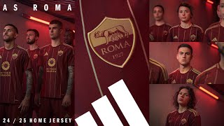 MAILLOT AS ROMA 2024 2025 [upl. by Kciredorb]