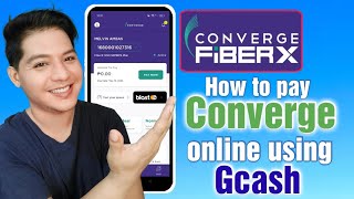 How to pay CONVERGE internet online using Gcash  paano mag bayad sa CONVERGE online [upl. by Nyrhtac780]