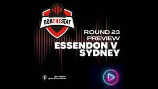 Don The Stat 2024 Round 23 vs Sydney Swans [upl. by Iah]