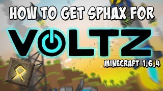 How To Get The Sphax For Voltz Minecraft 164 [upl. by Heman231]