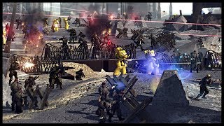 IMPERIAL FISTS SPACE MARINES ON CRUSADE Warhammer 40k Mod [upl. by Jeb]