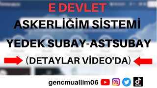 E Devlet ASKERLİĞİM Sistemi Nedir Yoklama başvurusu nasıl yapılır Celp dönemleri TÜM DETAYLAR [upl. by Ennoved]