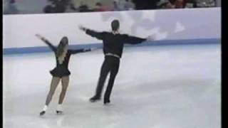 Jacqueline Soames  John Jenkins SP 1994 Lillehammer Olympics [upl. by Dohsar]