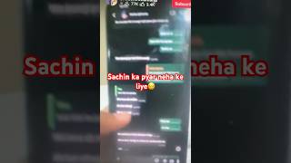 Sachin ne btaya kitna pyar tha dono m nehaashishtiwari viralvideo shotsvideo [upl. by Kalin]