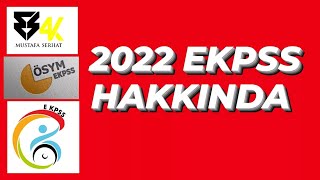 2022 EKPSS HAKKINDA  EKPSS TV [upl. by Akinek]