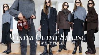 Early Winter Wardrobe Update  New Key Pieces Shoes amp Bags [upl. by Gollin278]