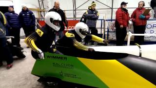 Jamaica Bobsled Team Sochi 2014 Qualification [upl. by Lovato936]