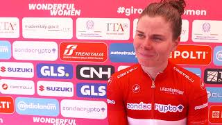 Lotte Kopecky post race interview Giro stage 3 [upl. by Suitangi]