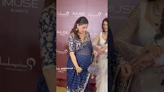 Pregnant Shraddha Arya flaunts her Baby Bump at an Event in Mumbai  Kumkum Bhagya  Kundali Bhagya [upl. by Carolin]