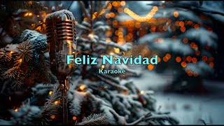 José Feliciano  Feliz Navidad Karaoke Version [upl. by Macknair]