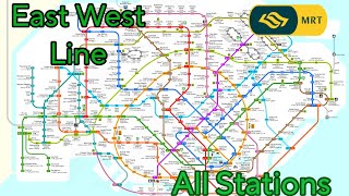 East West Line  All Stations [upl. by Keely]