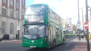 First West Yorkshire 641 Buttershaw Five Lane Ends Wright Eclipse Gemini Volvo B9TL 35232 SL16 RHE [upl. by Placido]