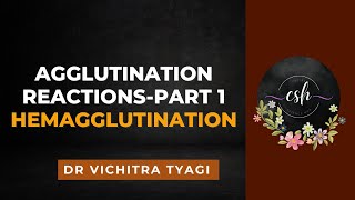 AGGLUTINATION REACTIONS PART1 ACTIVE AGGLUTINATION DIRECT HEMAGGLUTINATIONviral hemagglutination [upl. by Nnylarat]