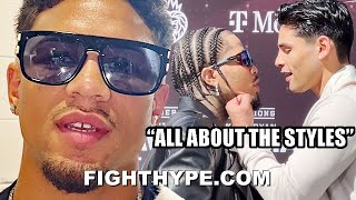 JAMAINE ORTIZ WARNS GERVONTA DAVIS ON RYAN GARCIA CATCHING HIM TELLS HANEY KEY TO BEAT LOMACHENKO [upl. by Suravaj]